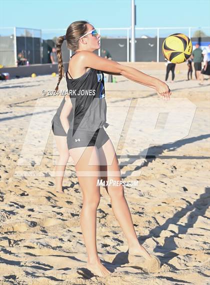 Thumbnail 3 in Mohave vs. Estrella Foothills (AIA DII Pairs Round 1 Playoff) photogallery.
