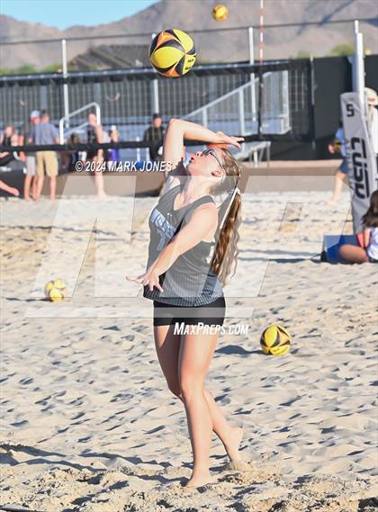 Thumbnail 1 in Mohave vs. Estrella Foothills (AIA DII Pairs Round 1 Playoff) photogallery.