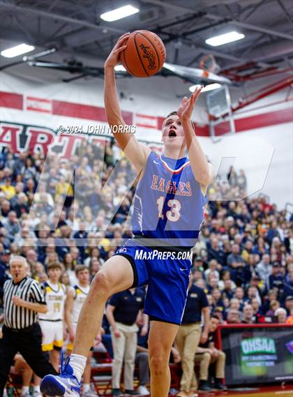 Thumbnail 3 in Ottawa-Glandorf vs Liberty-Benton (OHSAA Division 3 Region 10 District Semi Final) photogallery.