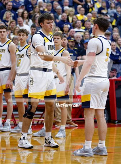 Thumbnail 3 in Ottawa-Glandorf vs Liberty-Benton (OHSAA Division 3 Region 10 District Semi Final) photogallery.
