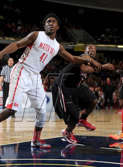 Thumbnail 1 in Mater Dei vs. Etiwanda (CIF SS D1AA Final) photogallery.
