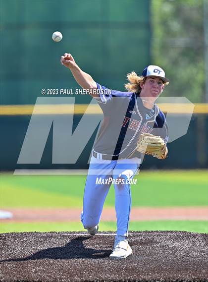 Thumbnail 1 in Broomfield vs. Cherokee Trail (CHSAA 5A State 1st Round) photogallery.