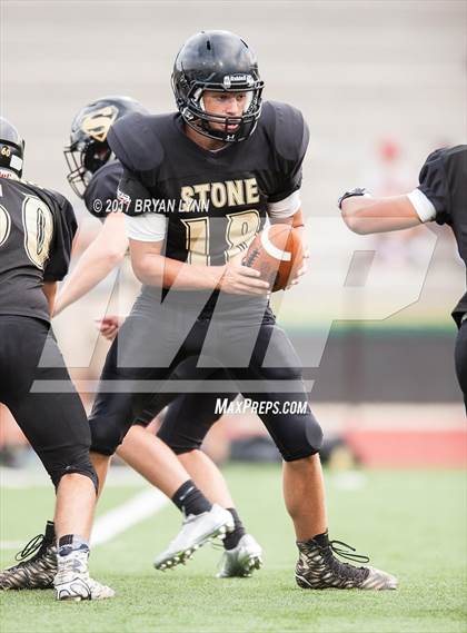 Thumbnail 3 in Knoxville Catholic vs Stone Memorial photogallery.