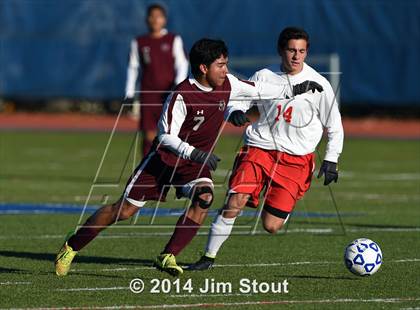 Thumbnail 3 in Jamesville-DeWitt vs. East Hampton (NYSPHSAA Class A Semifinal) photogallery.