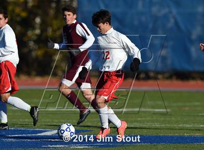 Thumbnail 2 in Jamesville-DeWitt vs. East Hampton (NYSPHSAA Class A Semifinal) photogallery.