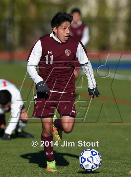 Thumbnail 2 in Jamesville-DeWitt vs. East Hampton (NYSPHSAA Class A Semifinal) photogallery.