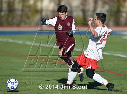 Thumbnail 1 in Jamesville-DeWitt vs. East Hampton (NYSPHSAA Class A Semifinal) photogallery.