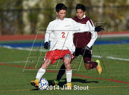 Thumbnail 3 in Jamesville-DeWitt vs. East Hampton (NYSPHSAA Class A Semifinal) photogallery.