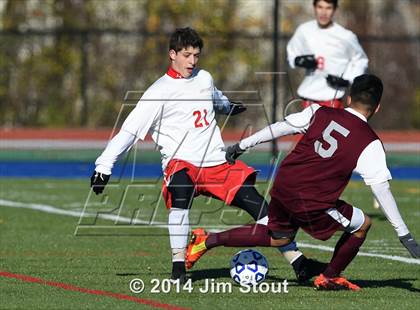 Thumbnail 2 in Jamesville-DeWitt vs. East Hampton (NYSPHSAA Class A Semifinal) photogallery.