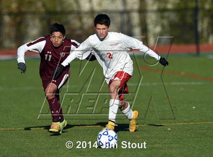 Thumbnail 3 in Jamesville-DeWitt vs. East Hampton (NYSPHSAA Class A Semifinal) photogallery.