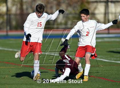 Thumbnail 2 in Jamesville-DeWitt vs. East Hampton (NYSPHSAA Class A Semifinal) photogallery.