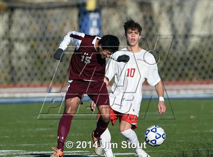 Thumbnail 2 in Jamesville-DeWitt vs. East Hampton (NYSPHSAA Class A Semifinal) photogallery.
