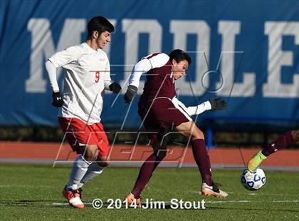 Thumbnail 3 in Jamesville-DeWitt vs. East Hampton (NYSPHSAA Class A Semifinal) photogallery.