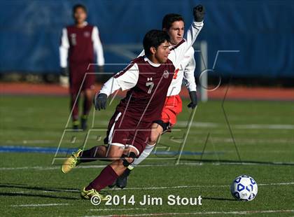 Thumbnail 1 in Jamesville-DeWitt vs. East Hampton (NYSPHSAA Class A Semifinal) photogallery.