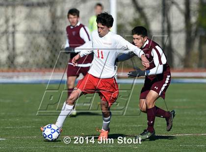 Thumbnail 2 in Jamesville-DeWitt vs. East Hampton (NYSPHSAA Class A Semifinal) photogallery.