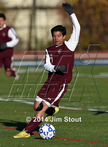 Thumbnail 3 in Jamesville-DeWitt vs. East Hampton (NYSPHSAA Class A Semifinal) photogallery.