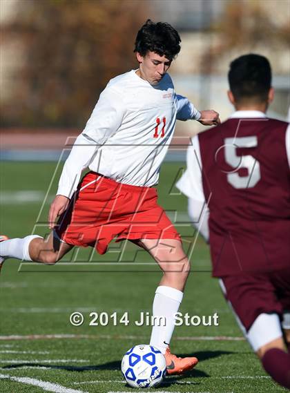 Thumbnail 3 in Jamesville-DeWitt vs. East Hampton (NYSPHSAA Class A Semifinal) photogallery.