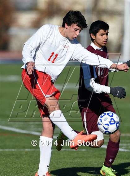 Thumbnail 3 in Jamesville-DeWitt vs. East Hampton (NYSPHSAA Class A Semifinal) photogallery.