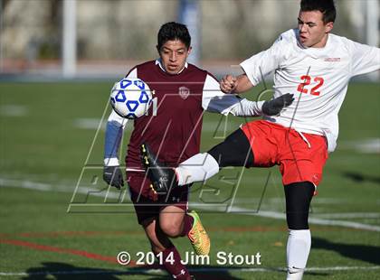 Thumbnail 2 in Jamesville-DeWitt vs. East Hampton (NYSPHSAA Class A Semifinal) photogallery.
