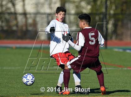Thumbnail 1 in Jamesville-DeWitt vs. East Hampton (NYSPHSAA Class A Semifinal) photogallery.