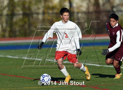 Thumbnail 3 in Jamesville-DeWitt vs. East Hampton (NYSPHSAA Class A Semifinal) photogallery.