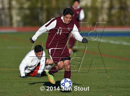 Thumbnail 2 in Jamesville-DeWitt vs. East Hampton (NYSPHSAA Class A Semifinal) photogallery.