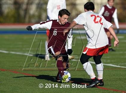 Thumbnail 1 in Jamesville-DeWitt vs. East Hampton (NYSPHSAA Class A Semifinal) photogallery.