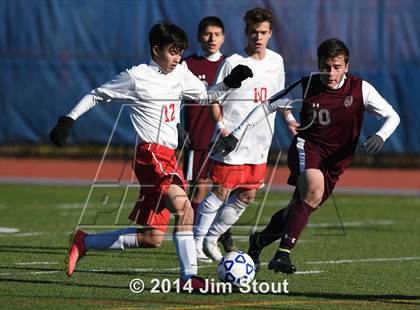 Thumbnail 2 in Jamesville-DeWitt vs. East Hampton (NYSPHSAA Class A Semifinal) photogallery.