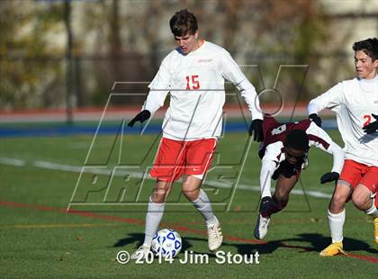 Thumbnail 1 in Jamesville-DeWitt vs. East Hampton (NYSPHSAA Class A Semifinal) photogallery.