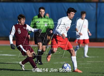 Thumbnail 3 in Jamesville-DeWitt vs. East Hampton (NYSPHSAA Class A Semifinal) photogallery.