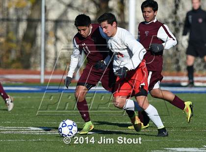 Thumbnail 2 in Jamesville-DeWitt vs. East Hampton (NYSPHSAA Class A Semifinal) photogallery.