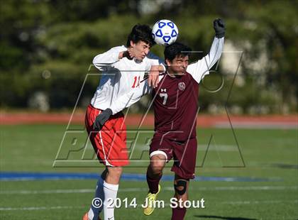 Thumbnail 1 in Jamesville-DeWitt vs. East Hampton (NYSPHSAA Class A Semifinal) photogallery.