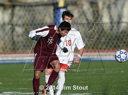 Thumbnail 3 in Jamesville-DeWitt vs. East Hampton (NYSPHSAA Class A Semifinal) photogallery.
