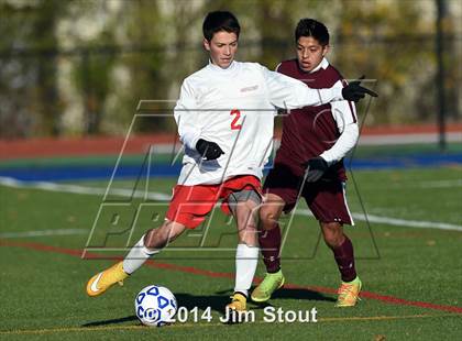 Thumbnail 2 in Jamesville-DeWitt vs. East Hampton (NYSPHSAA Class A Semifinal) photogallery.