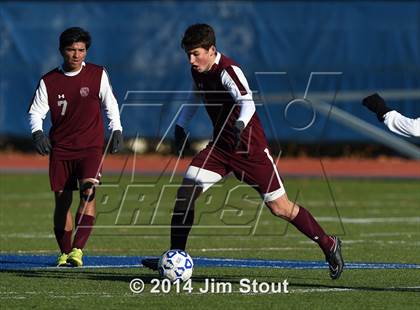 Thumbnail 3 in Jamesville-DeWitt vs. East Hampton (NYSPHSAA Class A Semifinal) photogallery.