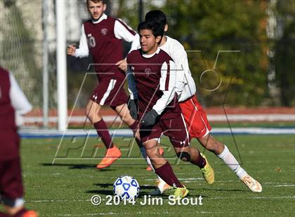 Thumbnail 1 in Jamesville-DeWitt vs. East Hampton (NYSPHSAA Class A Semifinal) photogallery.