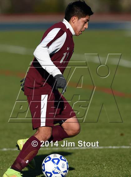Thumbnail 1 in Jamesville-DeWitt vs. East Hampton (NYSPHSAA Class A Semifinal) photogallery.