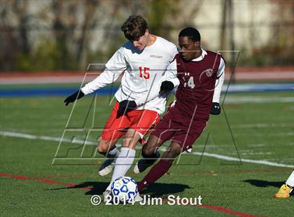 Thumbnail 2 in Jamesville-DeWitt vs. East Hampton (NYSPHSAA Class A Semifinal) photogallery.