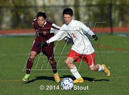Thumbnail 2 in Jamesville-DeWitt vs. East Hampton (NYSPHSAA Class A Semifinal) photogallery.