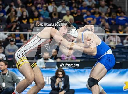Thumbnail 3 in NYSPHSAA D2 State Championship Wrestling Finals  photogallery.