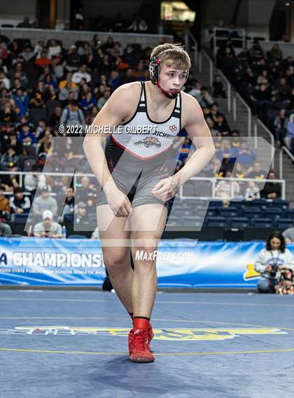 Thumbnail 3 in NYSPHSAA D2 State Championship Wrestling Finals  photogallery.