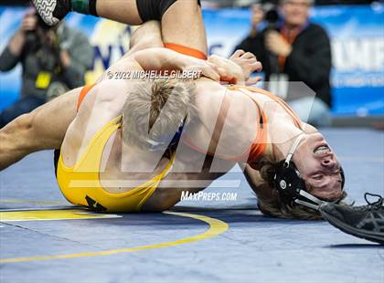 Thumbnail 1 in NYSPHSAA D2 State Championship Wrestling Finals  photogallery.