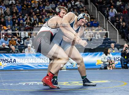Thumbnail 3 in NYSPHSAA D2 State Championship Wrestling Finals  photogallery.