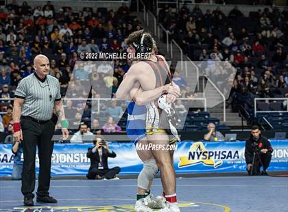 Thumbnail 1 in NYSPHSAA D2 State Championship Wrestling Finals  photogallery.
