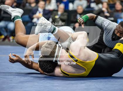 Thumbnail 1 in NYSPHSAA D2 State Championship Wrestling Finals  photogallery.