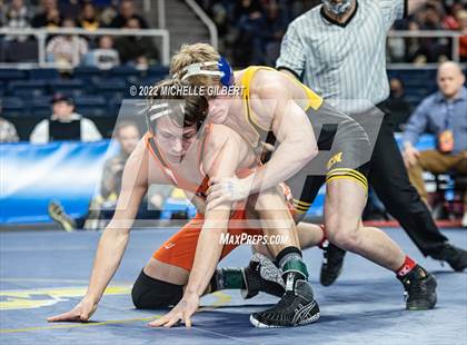 Thumbnail 1 in NYSPHSAA D2 State Championship Wrestling Finals  photogallery.
