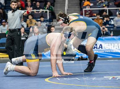 Thumbnail 1 in NYSPHSAA D2 State Championship Wrestling Finals  photogallery.