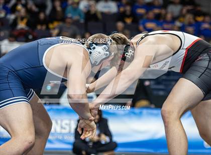 Thumbnail 3 in NYSPHSAA D2 State Championship Wrestling Finals  photogallery.