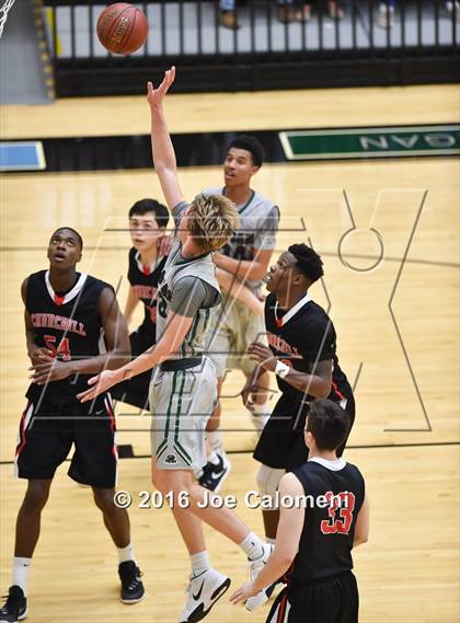 Thumbnail 1 in Reagan [Ronald] vs Churchill (Littleton Gym) photogallery.