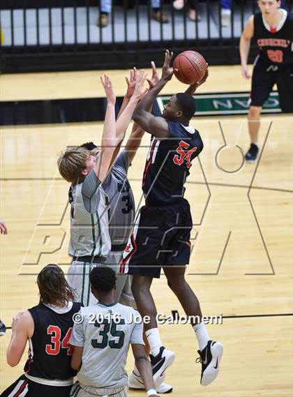 Thumbnail 2 in Reagan [Ronald] vs Churchill (Littleton Gym) photogallery.